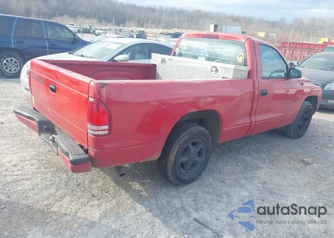 1998 Dodge Dakota Sport from USA, damaged, VIN 1B7FL26P1WS586187